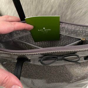 kate spade Bags - Kate Spade Silver Sparkly Tote kate spade Bags - Kate Spade Silver Sparkly Tote